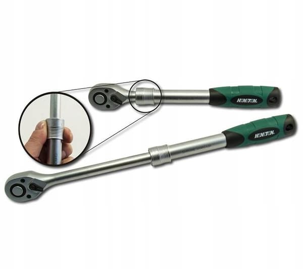 HONITON 1/4" 72-TANDARS TELESKOPISK SPÄRRKNÄCKA