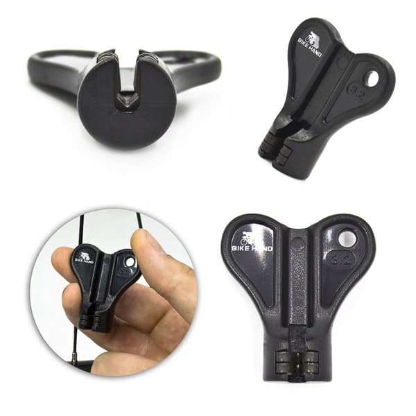 Cykelhånd YC-1R-1 Centreringsnøgle, 3,2 mm, Sort