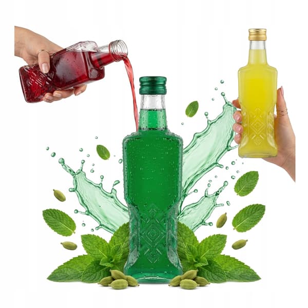 50x UKRAINA Pullo 200ML + korkki Pullot LIKÖÖREILLE VIINIALKOHOLI 50 KPL