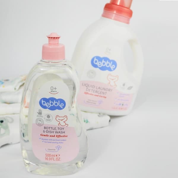 Flaske-, sut- og legetøjsrens 500 ml, Bebble