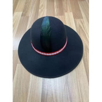 Highlander-hat med fjer Universal Highlander-hat med fjer