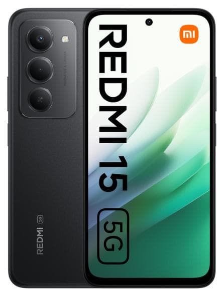 XIAOMI Redmi 15 5G Smartphone 4GB/128GB Sort