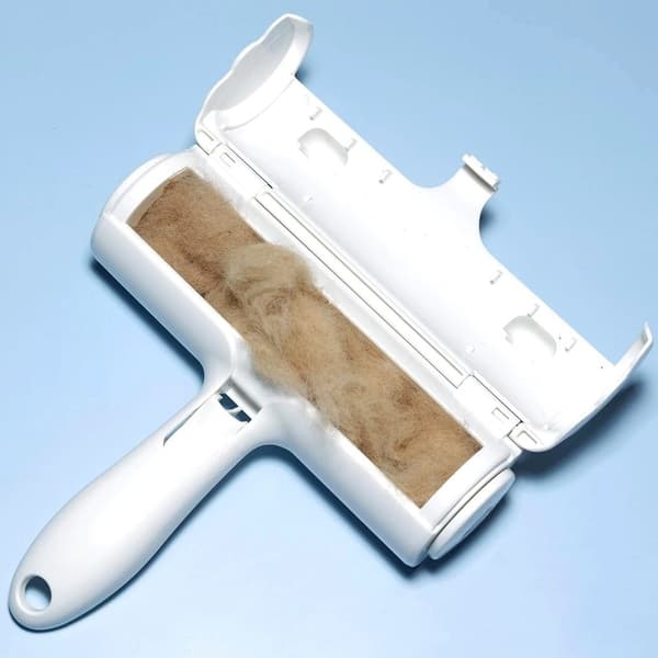 RULLEBØRSTE TIL RENGØRING AF HUNDE-, KATTE- OG MØBLERTØJ