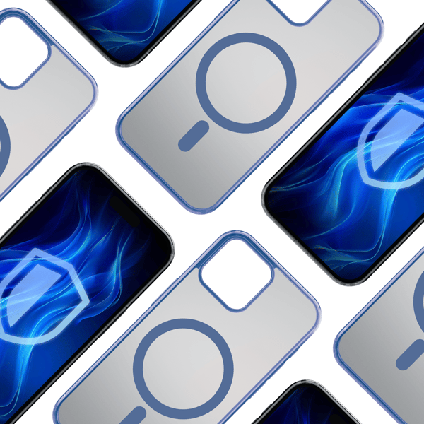 Apple iPhone 15 Plus - 3mk Frosty MagCase Blå