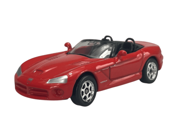 WELLY 2003 DODGE VIPER SRT-10 PUNAINEN 1:60 52238