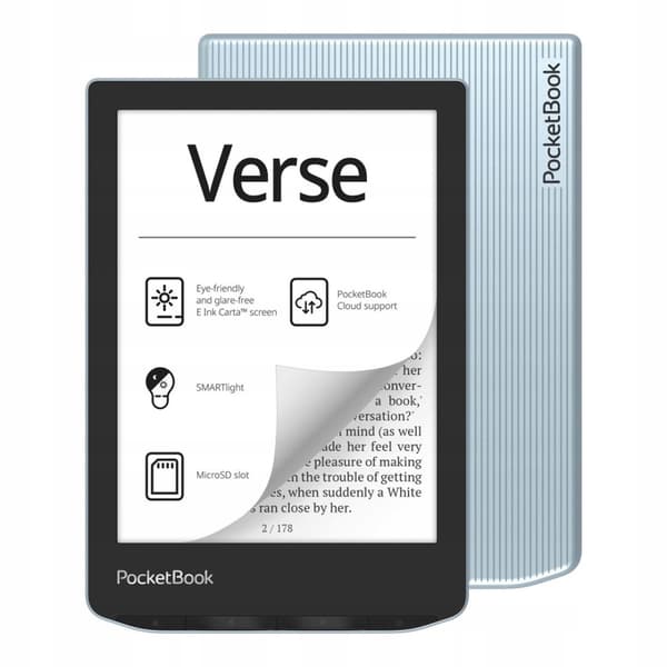 PocketBook Verse 629, 6" e-bogslæser med e-blæk