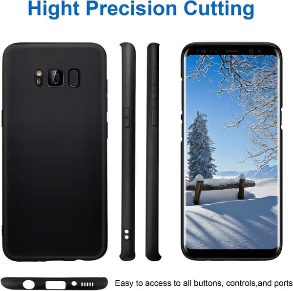 SKAL TILL SAMSUNG GALAXY S8 SOLID OCH HÅLLBAR SILIKONBAKSAMHET