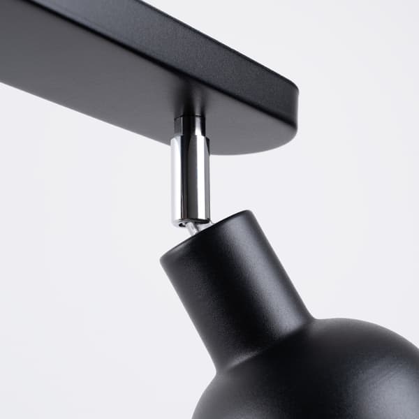 OPAL STRÅKLAMPA 2 E27 SVART LUMILO 13.227.17