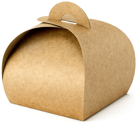 Kraft-kiitoslaatikot 6x6x5 5cm 10 kpl.