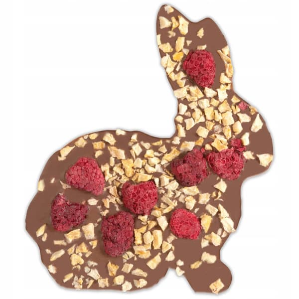Gavesæt med te og chokolade til påske