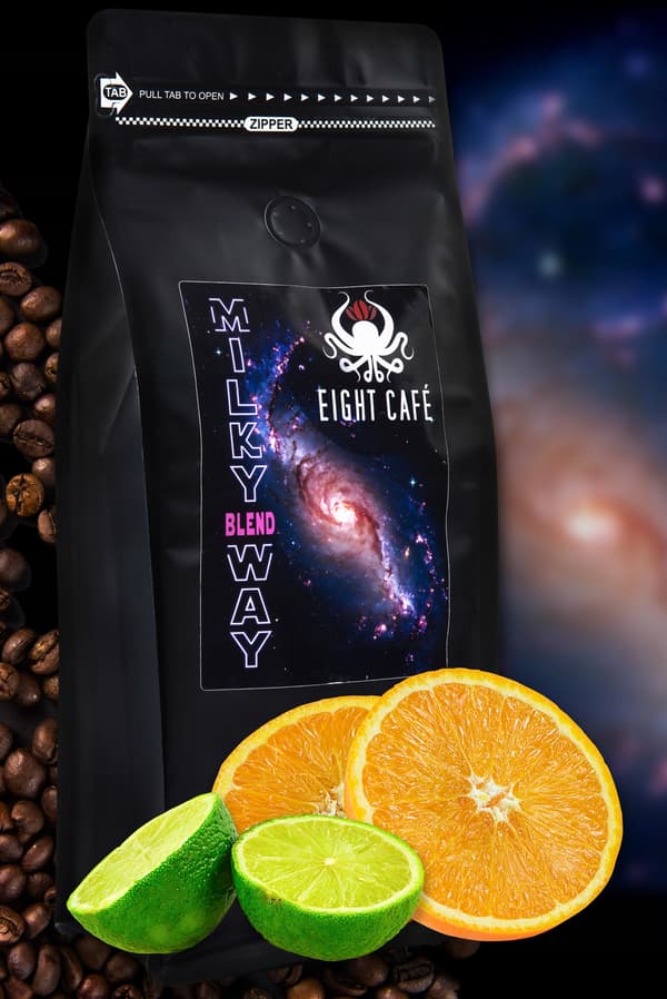 Friskristede kaffebønner Blend Milky Way 500g til espressomaskine