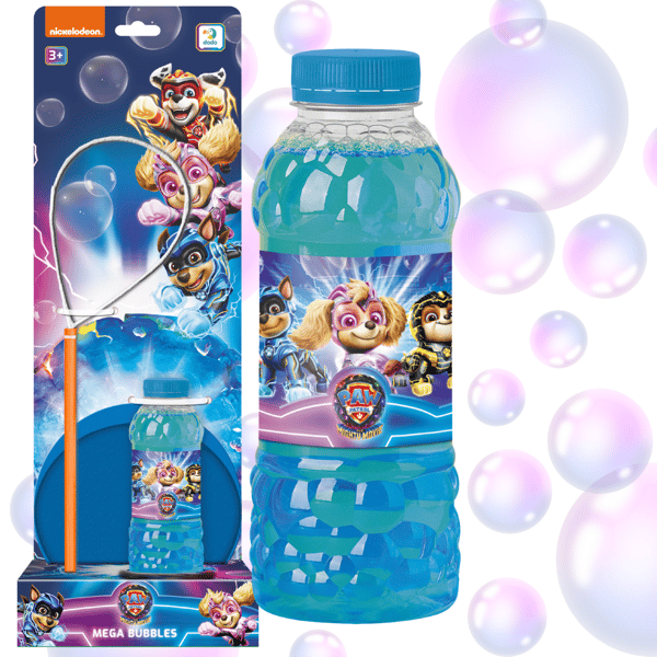 Paw Patrol Mega Bubble Maker Set Stora Bubblor Vätska 450 ml