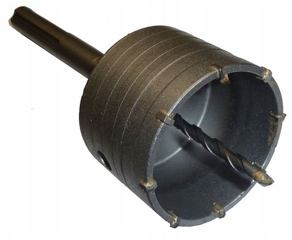 Hulsav 125 mm widia fræser til beton krone til dåse SDS Plus