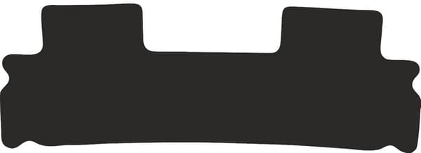 bakre golvmattor för Ford S-MAX MK1 minivan 2012-2015