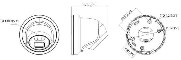 IP-KAMERA DS-2CD2366G2-IU(2.8MM)(C)(SVART) ACUSENSE - 6Mpx Hikvision