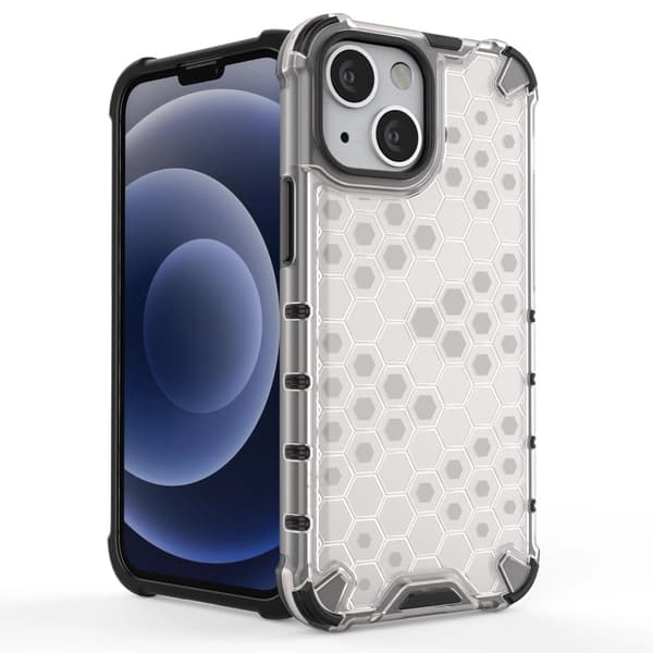 Honeycomb Armored Case med Gelram iPhone 13 Mini Röd