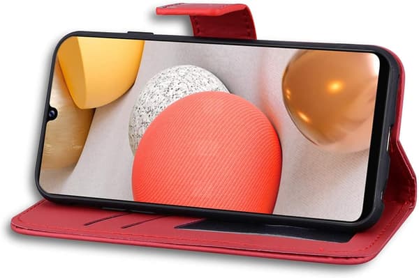 RØDT LUKKET ETUI TIL SAMSUNG GALAXY A42 5G