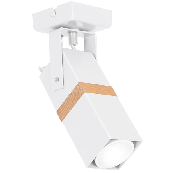 VIDAR 1 GU10 VIT TRÄ MILAGRO MLP5405 SPOTLIGHT