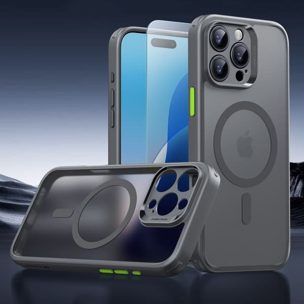 ESR CLASSIC PRO SET HALOLOCK MAGSAFE IPHONE 16 PRO MAX -KUORUKKA, HARMAA