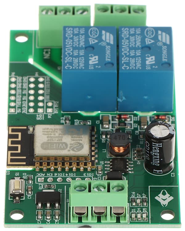 ESP12-2R-D8 Wi-Fi-relemodaali
