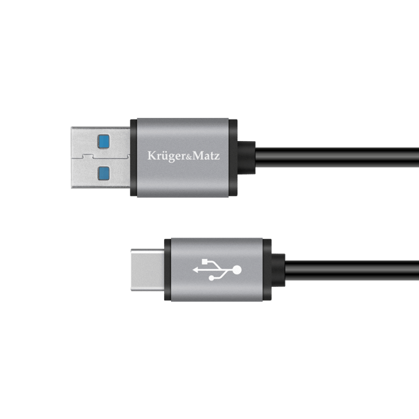 Kruger og Matz USB-C-kabel 100 cm - Opladning og dataoverførsel