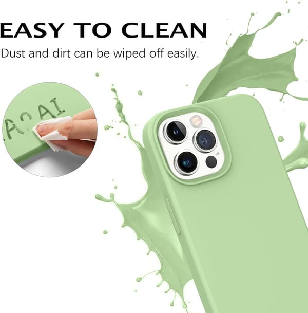 APPLE IPHONE 13 PRO GRÖNT SILIKONSKAL
