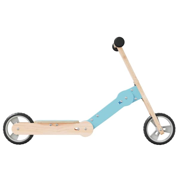 vidaXL 2-i-1 børnescooter, blå