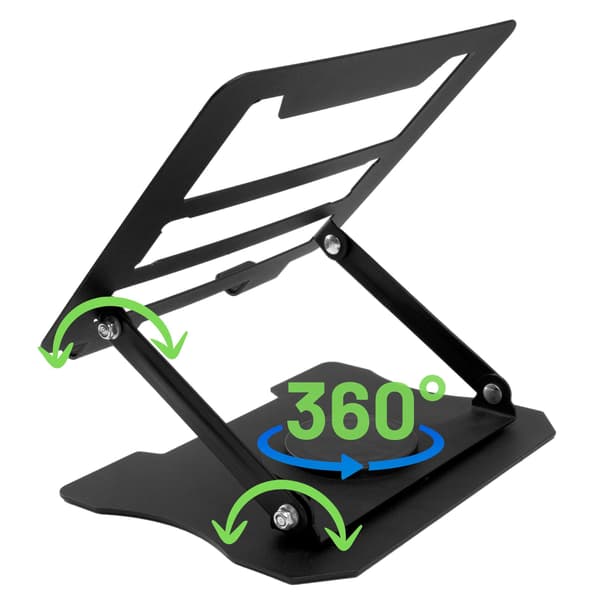 LAURO laptop-stativ sort
