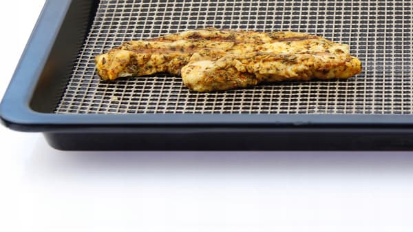 TEFLON GRILLMÅTTE TIL BAGNING, GENBRUGELIG NET, 42x36