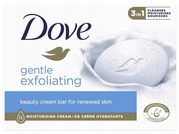 Dove sæbe blok eksfoliering 90g
