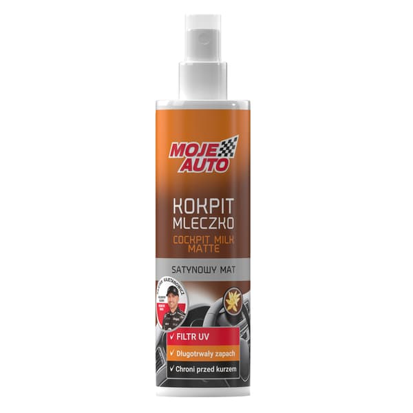 MOJE AUTO - Kokpitinhoitoaine Matt - Vanilja 300ml