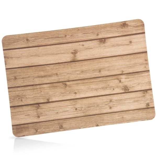 Rektangulær bordsunderlag 43x30 cm 4 stk.