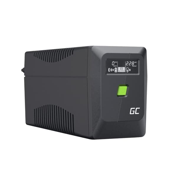 Green Cell UPS POWERPROOF 360W/650VA sort nødstrømforsyning