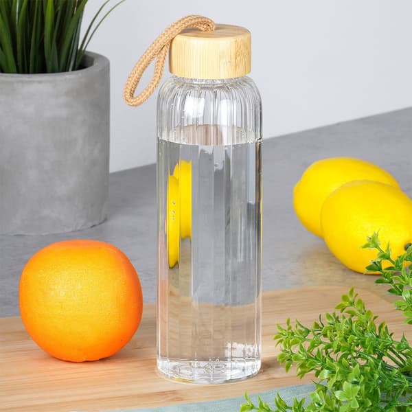 Glasflaske til vand 500 ml