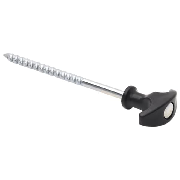 vidaXL Tältpinnar, 12 st, 17 cm, Ø7 mm, galvaniserat stål