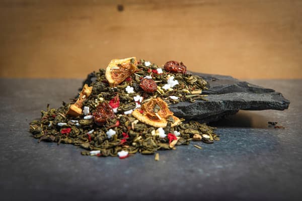 Grøn te Vinter Charm 50 g Jule med appelsin ingefær nelliker