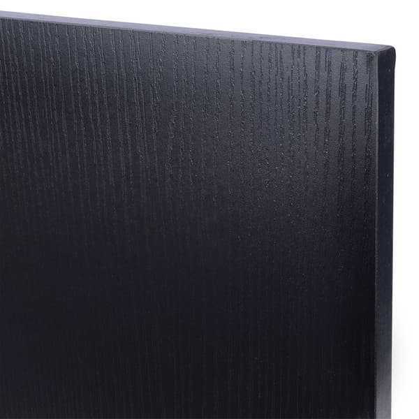 Sort metal sofabord side 40x26x58 cm