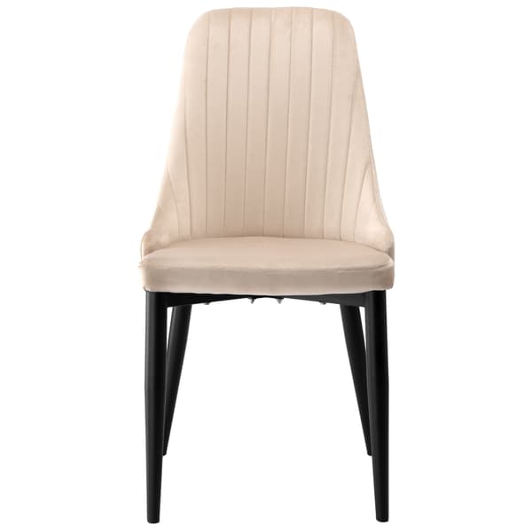 LORIENT VELVET beige sammetsfåtölj