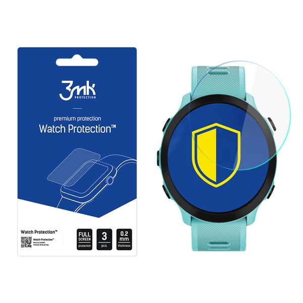 Garmin Forerunner 55 - 3mk Urbeskyttelse Fleksibelt Glas
