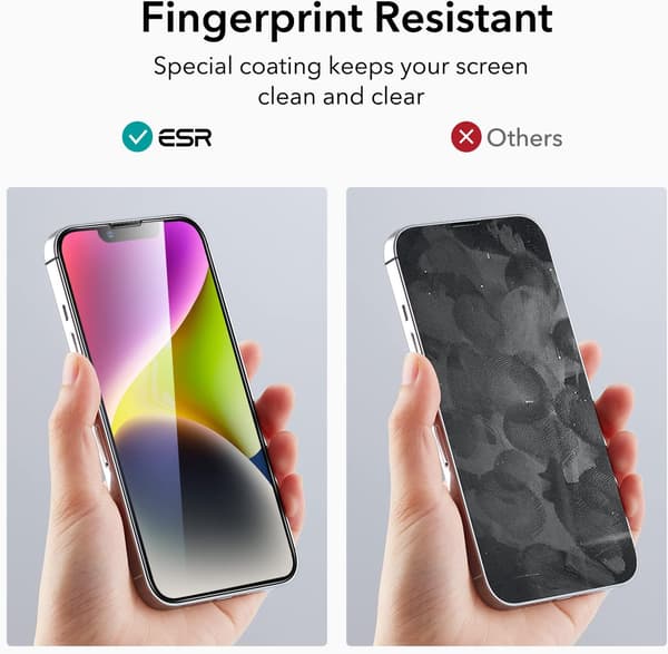 3x Härdat glas Apple iPhone 13 Pro Max + monteringsram A2484 A2641