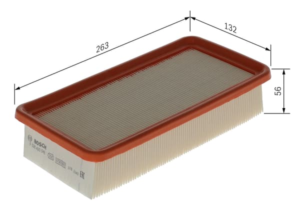 ILMANSUODATIN F026400048 BOSCH