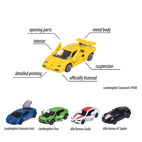 Majorette drömbilar Italien 5-pack 1:64 212053178
