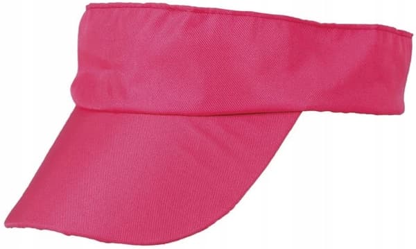 80'er PINK hovedvisir lyserød discohat discokostume karnevalsbal