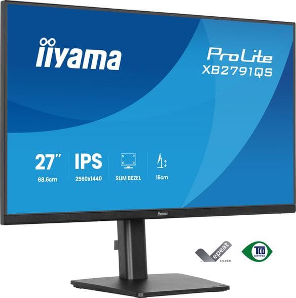Iiyama ProLite XB2791QS-B1 27" WQHD IPS 1ms FreeSync sort