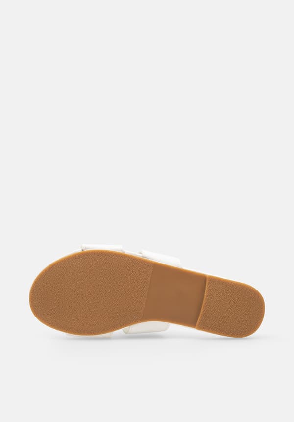 Wittchen Dames Flipflops i Økologisk Læder Hvid