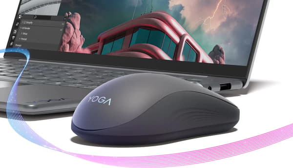 LENOVO Yoga Bluetooth Silent Mus Grå