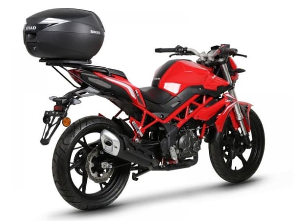Shad SH39 Carbon Motorcykel Top Case + Monteringsplade