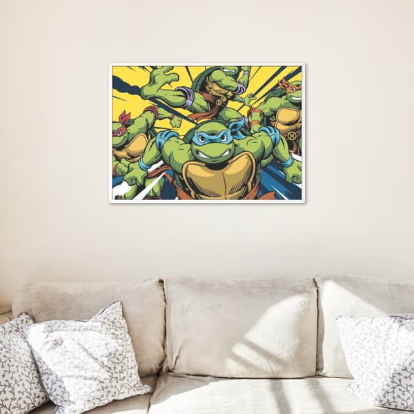 Måla efter siffror Teenage Mutant Ninja Turtles 50x40 cm