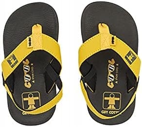Coola skosandalerna flip-flops pojke gula 27-28