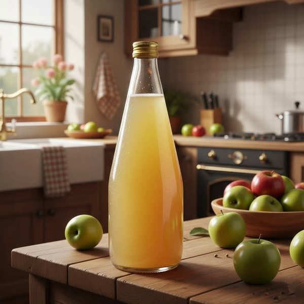 5x Dråbeflasker 700ML til juice, tinktur, vodka, glasflasker til sirup
